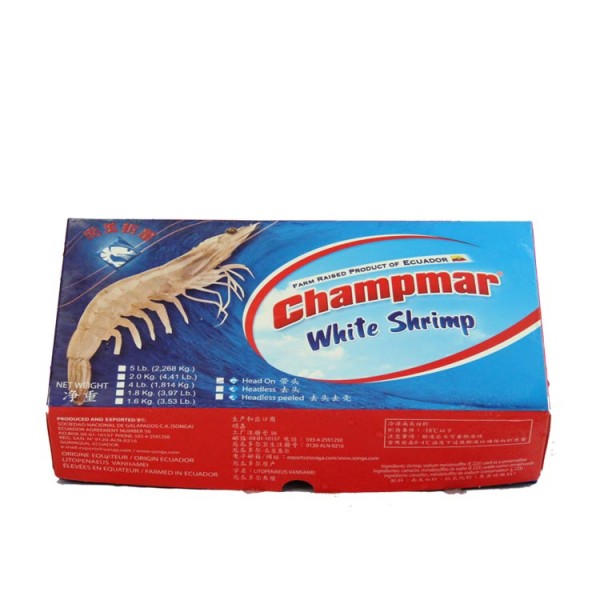 Frozen White Shrimp (Champmar) - 30/40