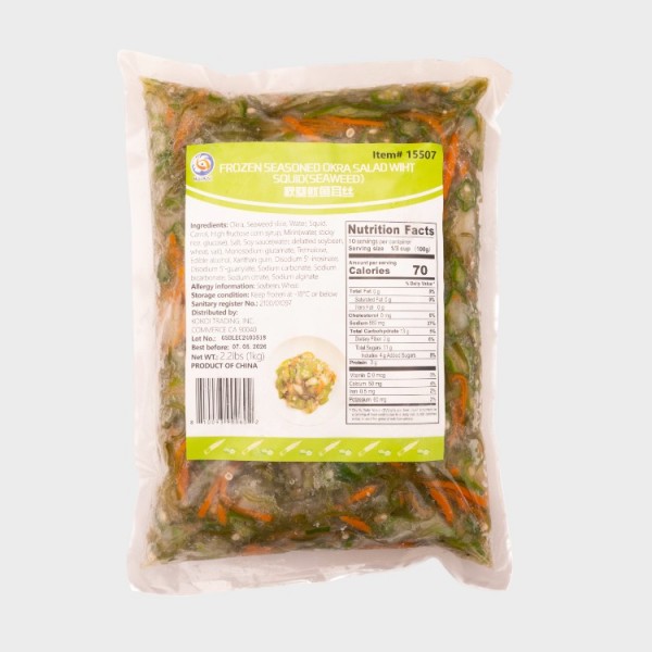 Seasoned Okara Salad WiSquid