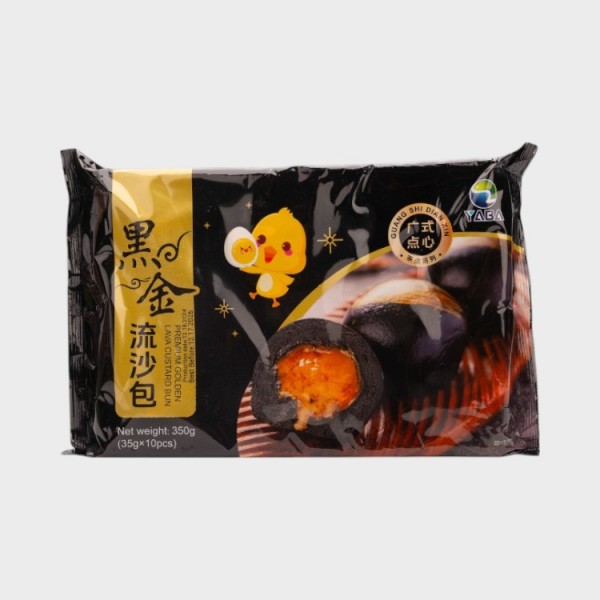 Golden Lava Custard Bun
