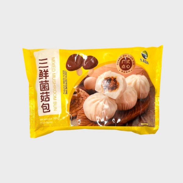 Three Delicacies Mushroom Buns
