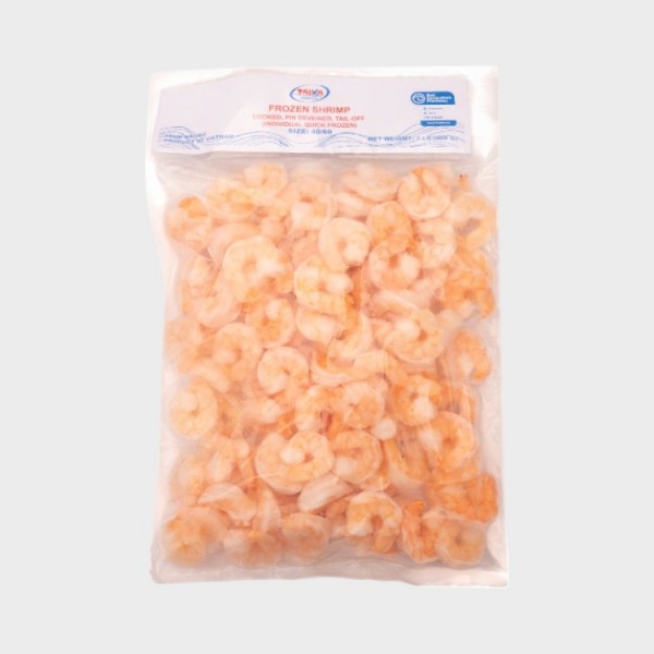 Cooked PND Shrimp 40/60 T-OFF