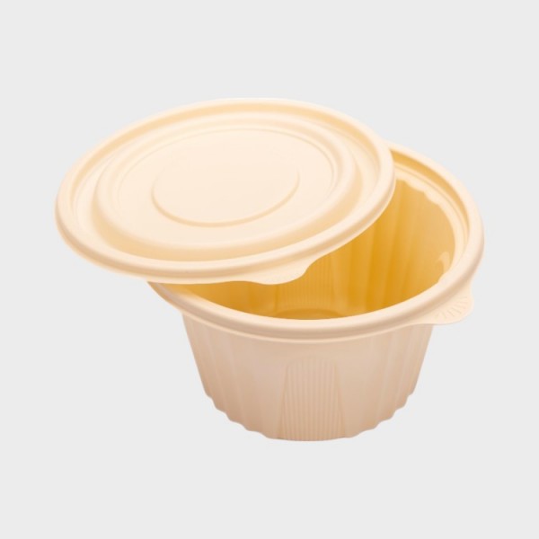 Corn Starch Bow w/ Lid KG-W-50