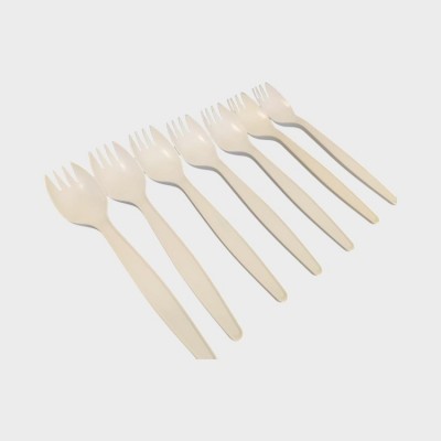 Corn Starch Cutlery (Fork&Spoon)2000PC,155mm